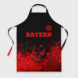 Фартук кулинарный Bayern - red gradient посередине, цвет: 3D-принт