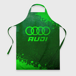 Фартук Audi - green gradient