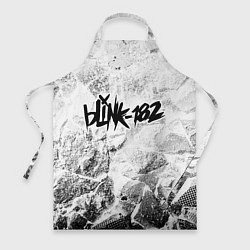 Фартук кулинарный Blink 182 white graphite, цвет: 3D-принт