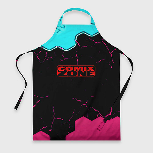 Фартук Comix zone hexagon / 3D-принт – фото 1