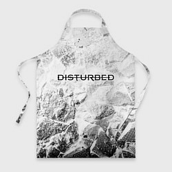 Фартук Disturbed white graphite