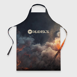 Фартук Deadlock лого и туман