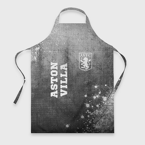 Фартук Aston Villa - grey gradient вертикально / 3D-принт – фото 1