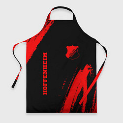 Фартук Hoffenheim - red gradient вертикально