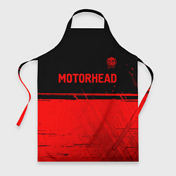 Фартук Motorhead - red gradient посередине