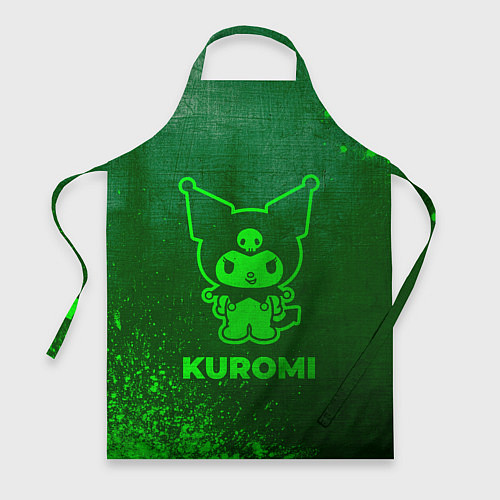 Фартук Kuromi - green gradient / 3D-принт – фото 1