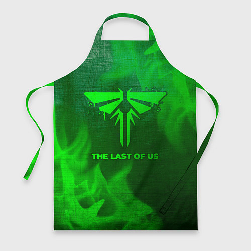 Фартук The Last Of Us - green gradient / 3D-принт – фото 1