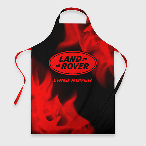 Фартук Land Rover - red gradient / 3D-принт – фото 1