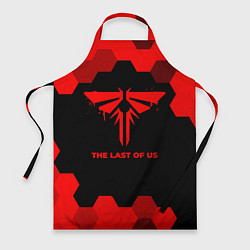 Фартук The Last Of Us - red gradient