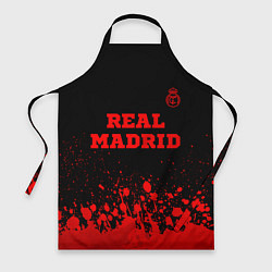 Фартук Real Madrid - red gradient посередине