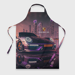 Фартук Porshe neon city