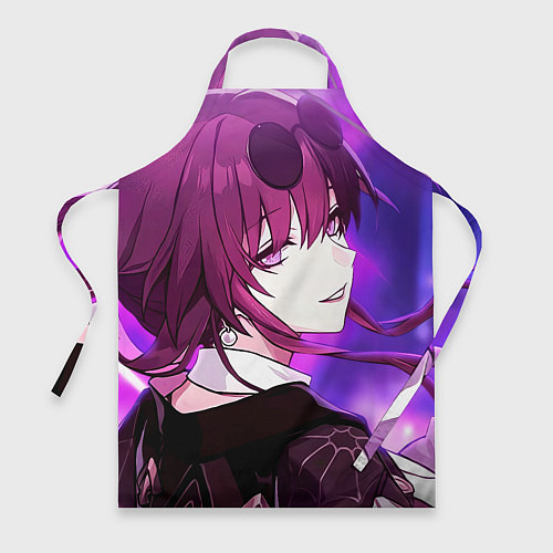 Фартук Honkai Star Rail Kafka violet light / 3D-принт – фото 1