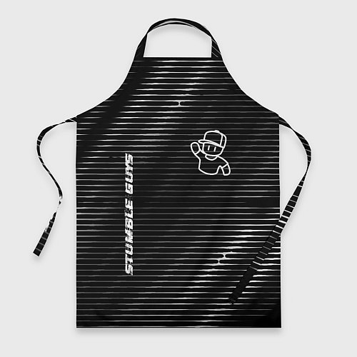 Фартук Stumble Guys metal game lines / 3D-принт – фото 1