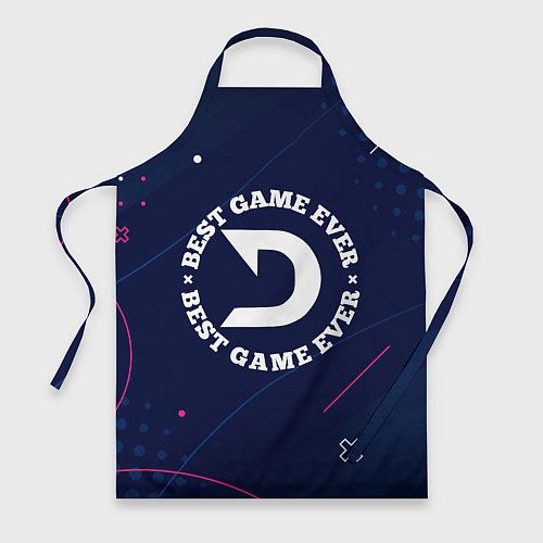 Фартук Символ Deadlock и надпись best game ever / 3D-принт – фото 1
