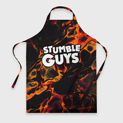 Фартук Stumble Guys red lava