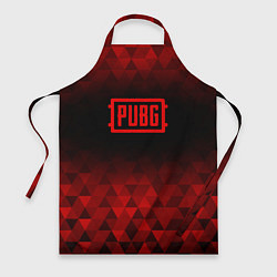 Фартук PUBG red poly