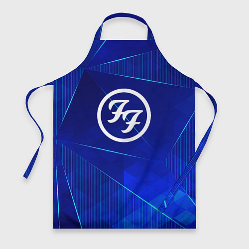 Фартук Foo Fighters blue poly / 3D-принт – фото 1