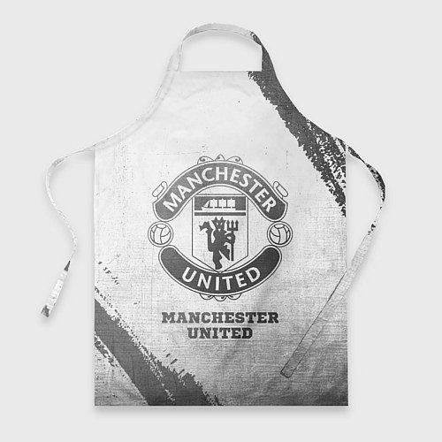 Фартук Manchester United - white gradient / 3D-принт – фото 1