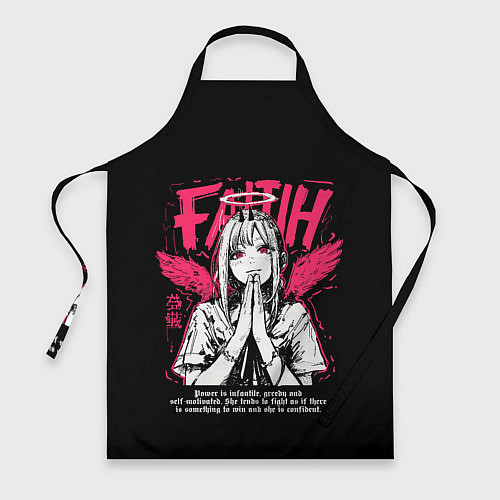 Фартук Пауэр ангел - Человек бензопила / 3D-принт – фото 1