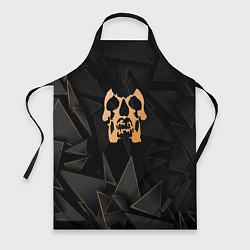 Фартук кулинарный Deftones golden poly, цвет: 3D-принт