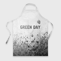 Фартук кулинарный Green Day - white gradient посередине, цвет: 3D-принт