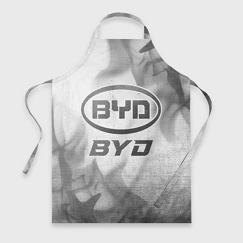 Фартук BYD - white gradient / 3D-принт – фото 1