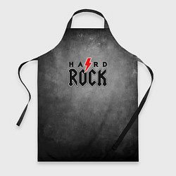 Фартук Hard rock on dark grey