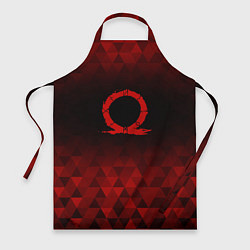 Фартук God of War red poly