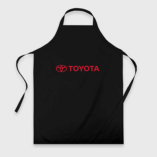 Фартук Toyota red logo auto / 3D-принт – фото 1