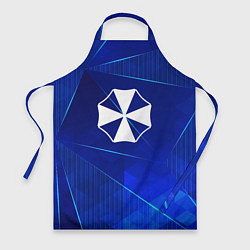 Фартук Resident Evil blue poly