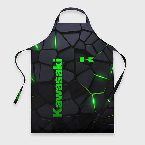 Фартук Kawasaki - плиты с эффектом свечения / 3D-принт – фото 1