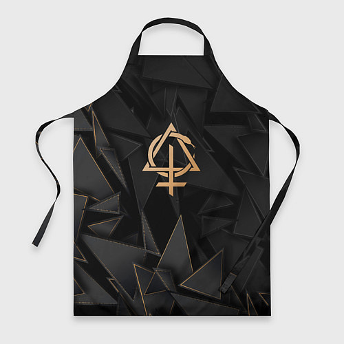 Фартук Behemoth golden poly / 3D-принт – фото 1