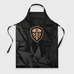 Фартук кулинарный Leeds United golden poly, цвет: 3D-принт