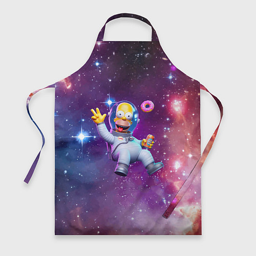 Фартук Homer Simpson in space - ai art / 3D-принт – фото 1