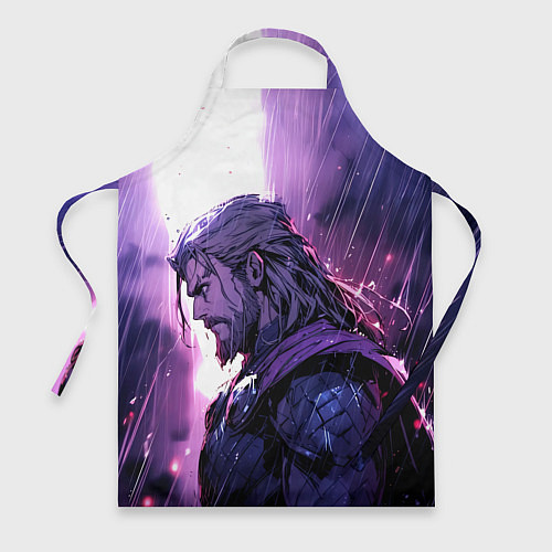 Фартук Thor - Neon rain / 3D-принт – фото 1