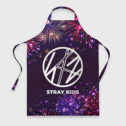 Фартук кулинарный Праздничный Stray Kids, цвет: 3D-принт