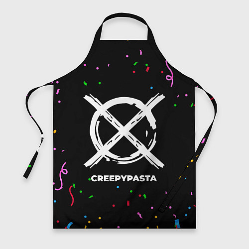 Фартук CreepyPasta конфети / 3D-принт – фото 1