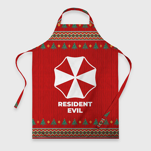 Фартук Resident Evil new year / 3D-принт – фото 1