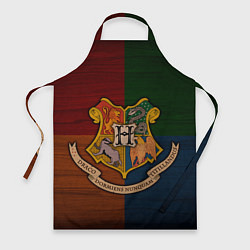 Фартук кулинарный Hogwarts emblem, цвет: 3D-принт