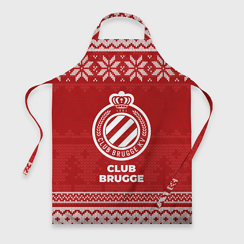 Фартук Новогодний Club Brugge / 3D-принт – фото 1