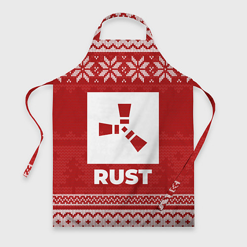 Фартук Новогодний Rust / 3D-принт – фото 1