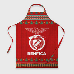Фартук кулинарный Benfica new year, цвет: 3D-принт