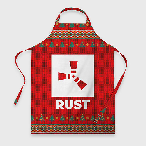 Фартук Rust new year / 3D-принт – фото 1