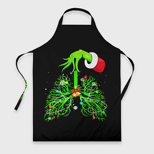 Фартук Гринч похищает сердца / 3D-принт – фото 1