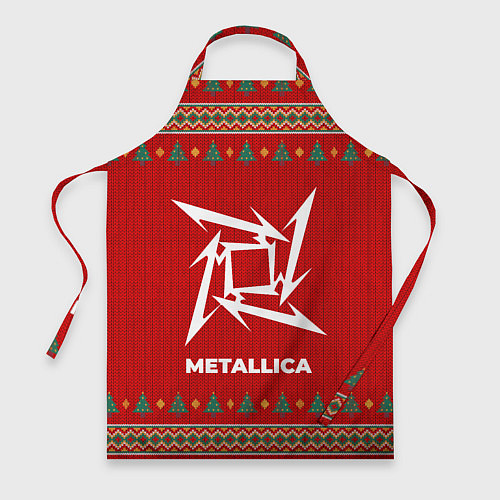 Фартук Metallica new year / 3D-принт – фото 1