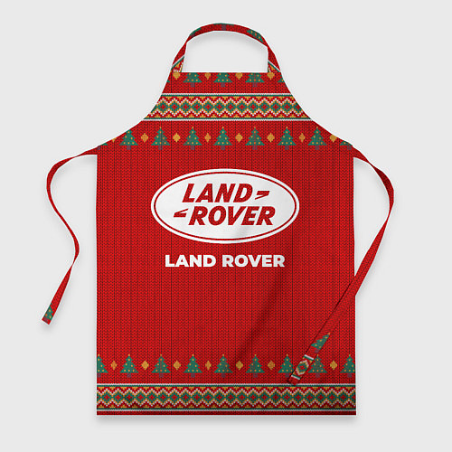 Фартук Land Rover new year / 3D-принт – фото 1