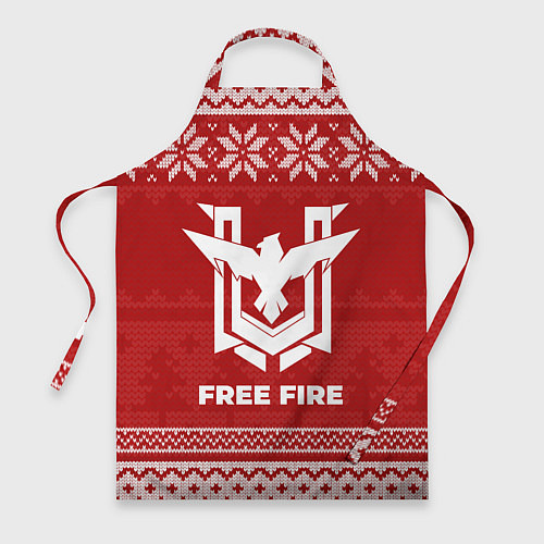 Фартук Новогодний Free Fire / 3D-принт – фото 1