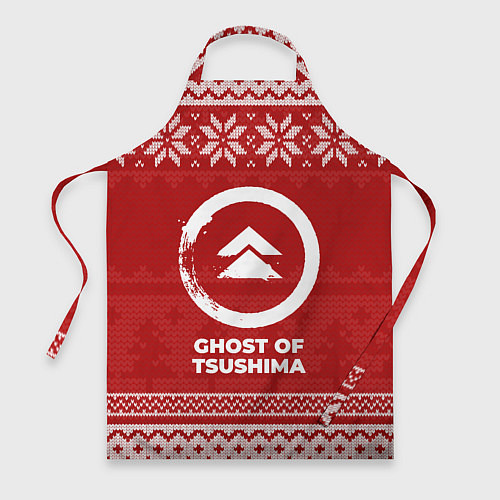 Фартук Новогодний Ghost of Tsushima / 3D-принт – фото 1