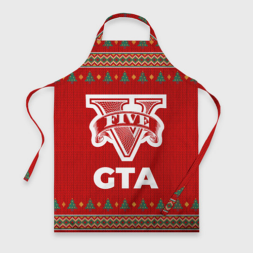 Фартук GTA new year / 3D-принт – фото 1