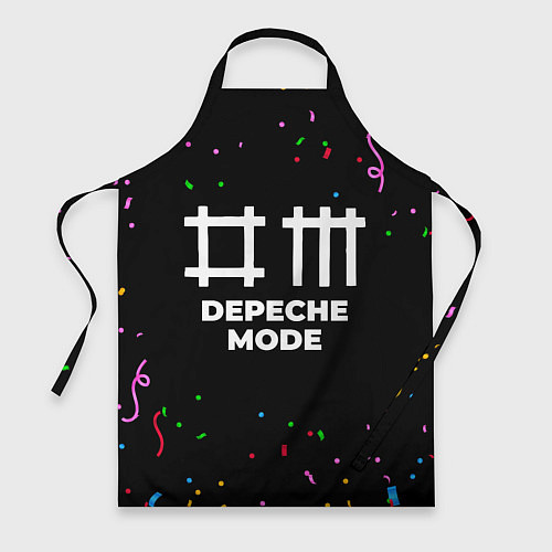 Фартук Depeche Mode конфети / 3D-принт – фото 1